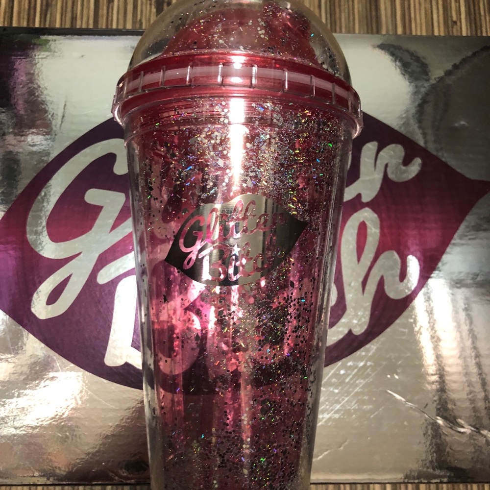 Glitter B!tch by Trisha Paytas Cup/straw